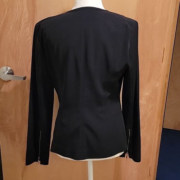 Yansi Fugel edgy zipper moto style jacket - Picture 3 of 13